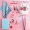 Mini Sewing Machine for Beginners Adult, 122-Piece Portable Sewing Machine, Dual Speed Small Sewing Machine, Adults and Kids Sewing Machine, Travel Beginner Sewing Machines with Sewing Kit and Book